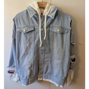 Anime Vampire Knight Blue Denim Jacket Medium